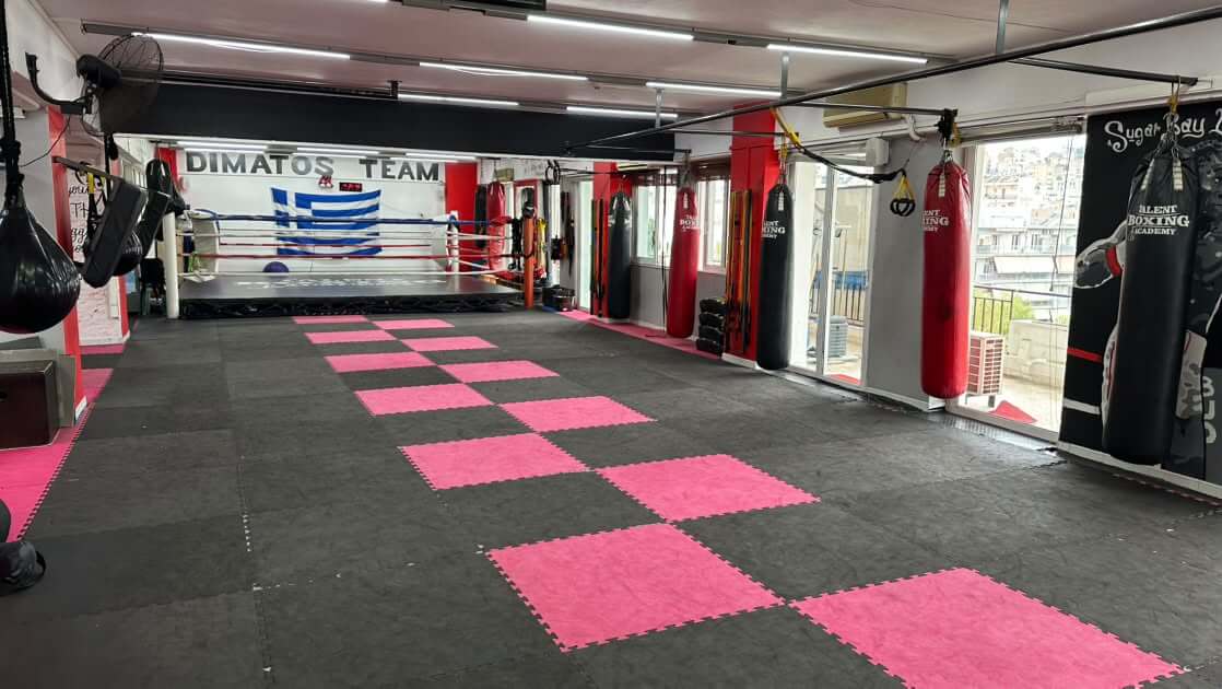 Αθλητές του Talent Boxing Academy σε προπόνηση sparring